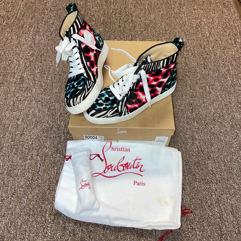 CHRISTIAN LOUBOUTIN Multicolor High-Tops